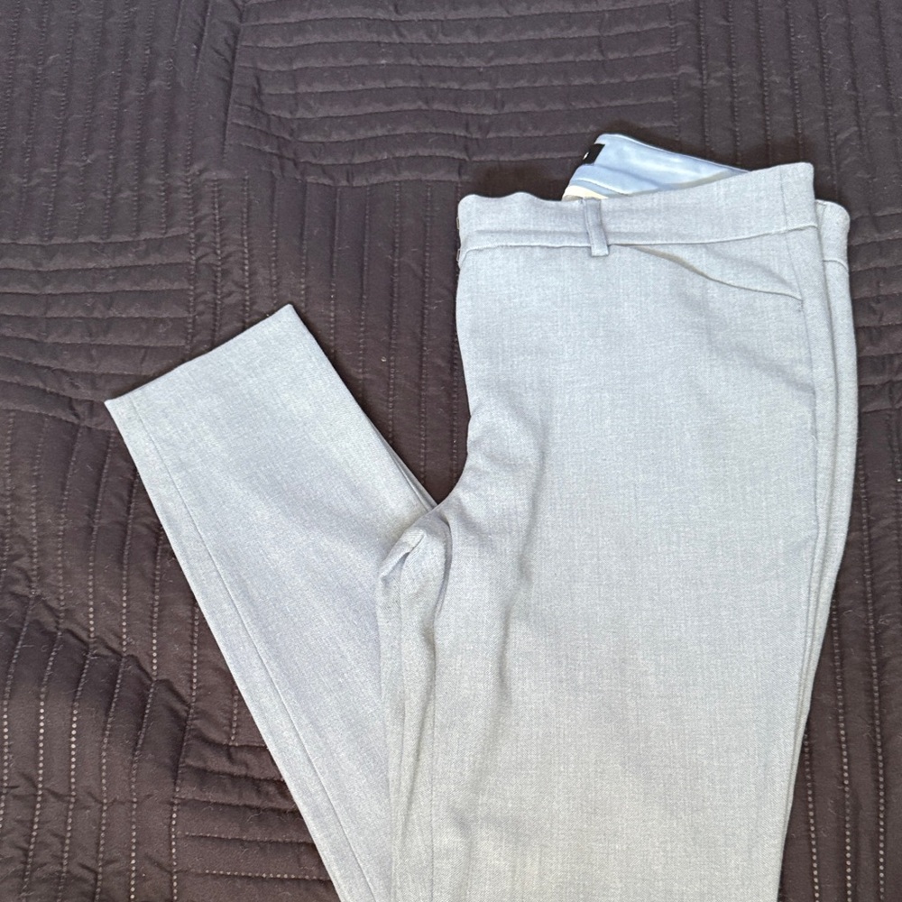 Express Soft Gray Skinny Pants